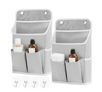 4 Hooks Breathable Hangable With Pockets | Over The Door Organizer
