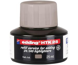 [4-HTK25012] edding Recharge d'encre htk 25 gris