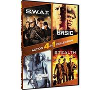 4-in-1 Action Collection - S.W.A.T./Basic/Maximum Risk/Stealth by Samuel L. Jackson
