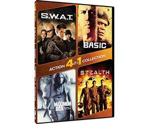 4-in-1 Action Collection - S.W.A.T./Basic/Maximum Risk/Stealth by Samuel L. Jackson