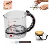 4-In-1 Adjustable Measuring Cup - Multi-Functional Up Cup Measuring Cup, With Handle Base & Scraper-Style Seal Base, Space-Saving Easy To Clean For Cooking And & Ingredients (1)