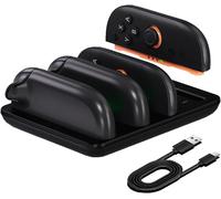 4 in 1 Charger Charging Station for Nintendo Switch 2 2025 Joy Con,Joy-Con Charging Station for Controllers Dock with LED Indicator,USB Type-C