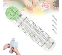 4 In 1 Cutter,4 In 1 Paper Cutter,4-in-1 Multi-function Paper Trimmer,Coupe-papier Avec Graduations,Outil De Scrapbooking Multifonction Pour Papier,Photo,Carte-C