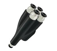 4 in 1 Extension Connector 3D Printer Supply Pipe Module AMS Pipe Connector PTFE Adapter for Lab X1/X1C/X1E/P1P/P1S