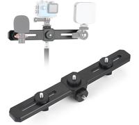 4 in 1 Flash Camera Mount, 27 cm Flash Rail for Camera Flash with 1/4 Inch Screw, Flash Shoe Adapter, Accessories for DSLR Camera, Flash