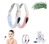 4 in 1 Massager for Face, Facial Sculpting Device, Tightens Jawline, 5 Modes & 15 Intensities, Tightens Jawline, Reduces Sagging Skin (C#3-2 PCS)