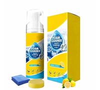 4-In-1 Multi-Enzyme Foam Cleaner 5oz, All-Purpose Deep Cleaning Spray For Car Interior, Kitchen Grease, Bathroom Tiles And Sofa Upholstery, Powerful Multipurpose Enzyme Foam Cleaner (1PC)