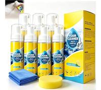 4-in-1 Multi-Enzyme Foam Cleaner Spray, All-Purpose No Rinse Deep Cleaning Foam for Car Interior, Kitchen, Bathroom & Sofa, Powerful Multifunctional Enzyme Stain Remover (7 PCS)