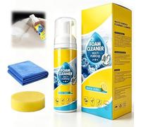 4-in-1 Multi-Enzyme Foam Cleaner Spray, All-Purpose No Rinse Deep Cleaning Foam for Car Interior, Kitchen, Bathroom & Sofa, Powerful Multifunctional Enzyme Stain Remover (1 PC)