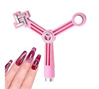 4-in-1 Nail Magnet, DIY Triangular Portable Professional Nail Supplies for Indoor, Outdoor, Home, Salon, Travel, Beauty, Dating, Beginners and Experts