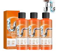 4-in-1 Powerful Pipe Unclogging Powder - Sink and Drain Cleaner Spray, Pipeline Dredging Agent,for Kitchen Toilet Pipeline Quick Cleaning Tool (3 pcs)