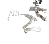 4 In 1 Presser Foot - Cording Quilting Piping Folder Tool | Stainless Steel Puller Rope Device | For Embroidery Duvet Cover Clothes Pillowcases Beginners Enthusiasts Quilters, Adjustable, 20mm 24mm 28