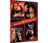 4 in 1 Romance Collection: The Scarlet Letter/Feast of July/Jefferson in Paris/Washington Square