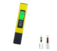 4 in 1 TDS Meter Digital Water Tester，Portable Multi-Function Digital Water Purity Tester，Suitable for Liquid，Aquariums Hydroponic Pools (Yellow)