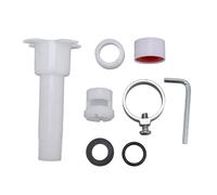 4 in 1 Tub Spout Adapter Kit Shower Bathtub Faucet Diverter with Assembly Tools for 1/2in and 3/4in Pipe Thread