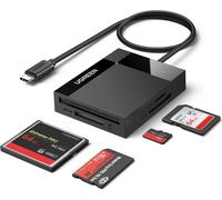 4 in 1 USB C Card Reader SD Card Adapter Micro SD TF CF MS 5Gbps External Memory Card Readers Compatible with iPhone 16 Plus Pro Max 15 MacBook Pro Air iPad Galaxy S25 Tab S9