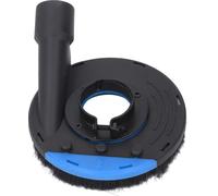 4 Inch Dust Shroud for 100mm 115mm Angle Grinder with 2 Grinding Wheel Stone Polishing Blue Black