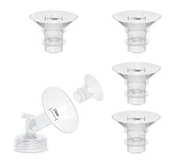 4 inserts 16 mm compatibles avec Momcozy Air 1/W1/M9/M6/M5/S9pro/S12pro, pour Spectra/Eufy/Medela/Elvie/Lansinoh - Réduit le tunnel de 24 mm à la taille adaptée