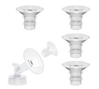 4 inserts 18 mm compatibles avec Momcozy Air 1/W1/M9/M6/M5/S9pro/S12pro, pour Spectra/Eufy/Medela/Elvie/Lansinoh - Réduit le tunnel de 24 mm à la taille adaptée