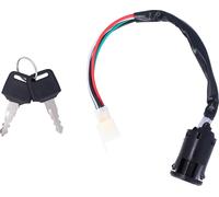 4 Interrupteur d'allumage à fil avec 2 boutons pour 50 cc 110cc 125cc 250cc Pit Quad Dirt Bike ATV Scooter électrique
