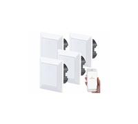 Luminea Home Control : 4 interrupteurs connectés LHC-51 compatibles Siri, Alexa et Google Assistant