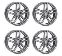 4 Jantes Alutec Ikenu 7.5Jx17 ET38 5x114,3 GRA pour KIA Carens Ceed e-Niro e-Sou