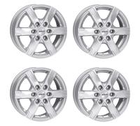 4 Jantes Alutec Titan 7.0Jx16 ET55 6x139 SIL pour FORD Ranger