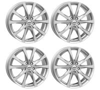 4 Jantes Autec BRIXEN 7.0x17 5x112 SIL pour Audi A4 A3 Q2 Q3 TT S3 SQ2 A6