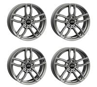 4 Jantes Autec Mercador 6.5x17 5x112 SIL pour Mercedes-Benz C B A CLA GLA