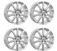 4 Jantes Autec SKANDIC ECE 6.0x16 5x112 SIL pour Audi A3