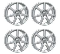 Autec Wheels Jantes TALLIN 6.5x16 ET32 5x114,3 SIL – 4 jantes pour Peugeot 4008/4007