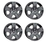4 Jantes Autec Tigris 6.0x14 5x112 GRAP pour Caravan / Anhänger (Trailer) Carava