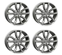 4 Jantes Autec Uteca 9.5x22 5x112 SIL pour VW Touareg