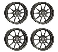 4 Jantes Autec Wizard 7.5x17 4x100 GUN pour Club-Line Club-Line