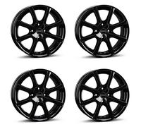 4 Jantes Borbet LV4 5.5x15 ET45 4x100 SW pour Opel Adam Agila Corsa Karl Meriva