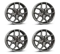 4 Jantes Borbet Y 7.5x17 ET47 5x114,3 pour Nissan Juke