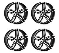 4 Jantes Carmani 13 Twinmax 8.0x18 ET47 5x112 SWFP pour Seat Alhambra Altea Atec