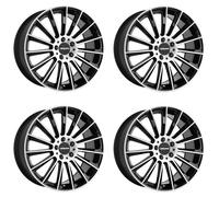 4 Jantes Carmani 17 Fritz 8.5x20 ET23 5x112 SWFP pour Skoda Kodiaq