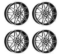4 Jantes Carmani 18 Knut 8.0x19 ET45 5x112 SWFP pour Cupra Ateca Leon