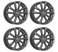 4 Jantes Dezent KS graphite 7.5Jx18 5x114.3 pour Hyundai Coupe Elantra Grand San