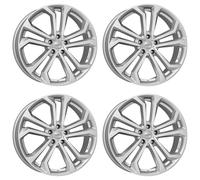 4 Jantes Dezent TA silver 6.5Jx16 5x105 pour Opel Astra Mokka