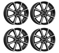 4 Jantes Dezent TN dark 7.0Jx17 4x98 pour Lancia Delta Musa Ypsilon