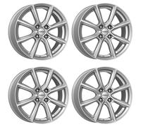 4 Jantes Dezent TN silver 7.0Jx17 4x98 pour Lancia Delta Musa Ypsilon