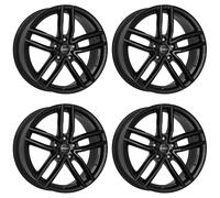 4 Jantes Dezent TR black 7.5Jx18 5x114.3 pour Toyota Auris Avensis BZ4X C-HR Cam