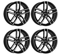 4 Jantes Dezent TR dark 7.5Jx17 5x112 pour Opel Adam Astra Combo Corsa Meriva Si