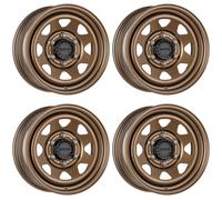 4 Jantes Dotz Dakar bronze 7.0Jx16 6x139.7 pour Mazda B BT-50
