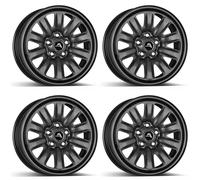 4 Jantes en acier Hybrid Alcar 4-130301A 01 grey 6.0Jx16 ET43 5x112 pour Seat At