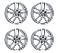 4 Jantes Rial Astorga 7.0Jx17 ET42 5x108 SIL pour OPEL Combo-E Grandland