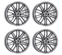 4 Jantes Rial Kibo 8.0Jx19 ET40 5x114,3 GRA pour HYUNDAI Coupe Genesis Grand San