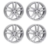 4 Jantes Rial X10 7.0Jx18 ET22 5x112 SIL pour BMW 3 X3 X4